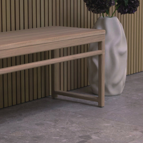 Wilma wood bench - Oak