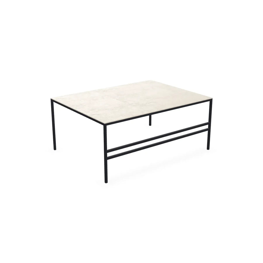 Coffee Table Anton – Black Frame – Grigio