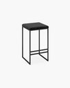 Svea Barstol - Svart - Jade black sammet