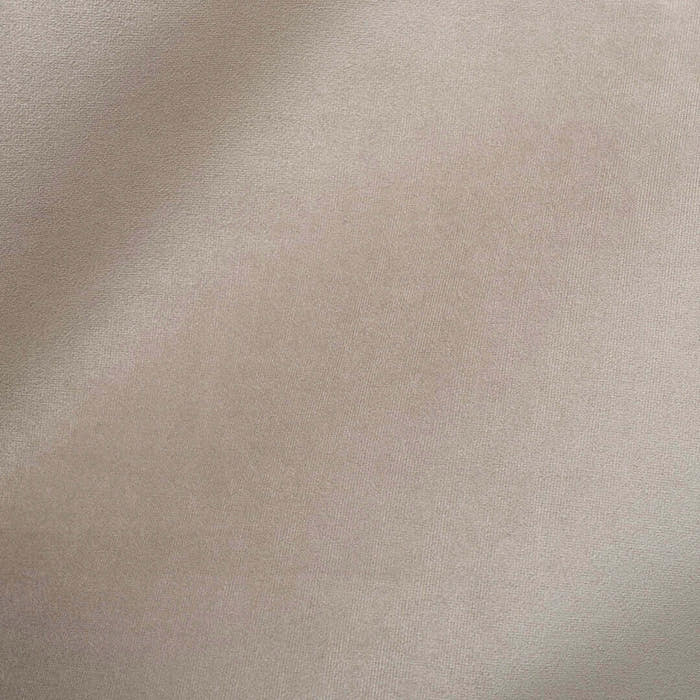 Close-up of Taupe velvet, showing the dense short pile
