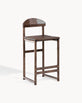 Ted Bar stool - Dark oak