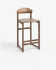 Ted Bar stool - Dark oak
