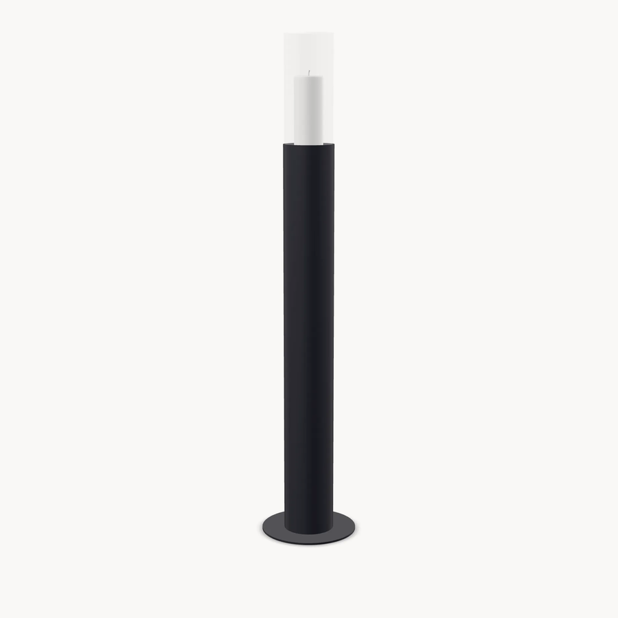Floor Candle Holder Thomas – Medium – Black Frame