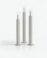 Thomas Floor candleholder - Set - Beige