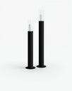 Thomas Floor candleholder - 2 set - Black