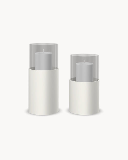 Tom Candleholder - 2set - Beige