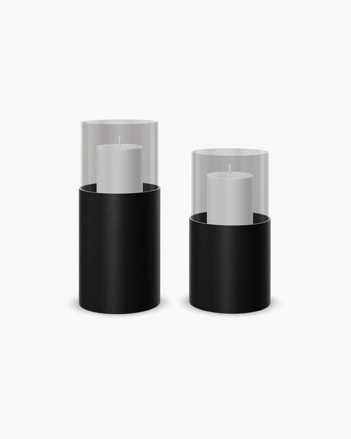 Tom Candleholder - 2set - Black