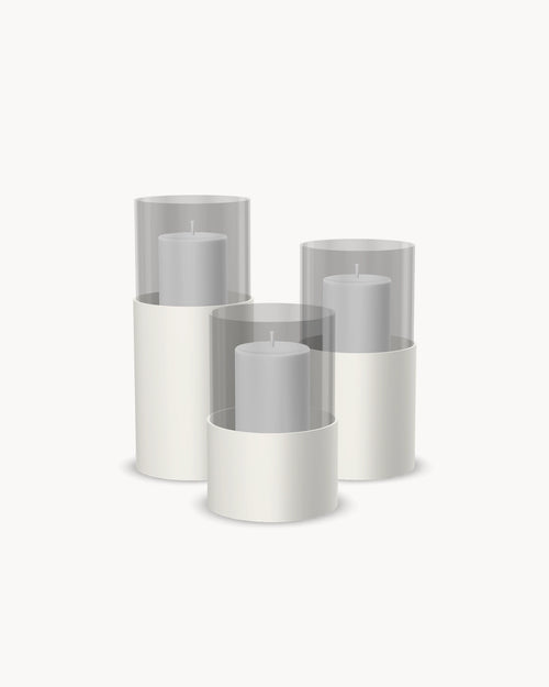 Tom Candleholder - 3set - Beige
