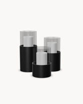 Tom - 3set - Black Frame from by Crea - Candleholder.