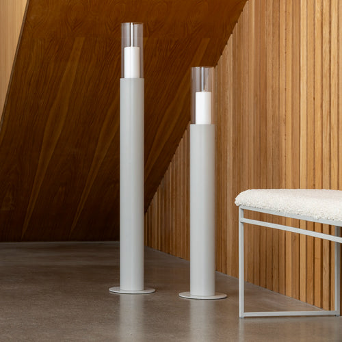Thomas Golvljusstake - 2 set - Beige