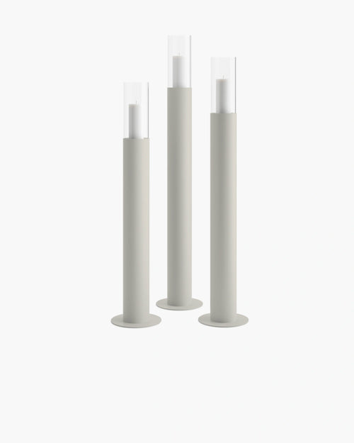Thomas Golvljusstake - Set - Beige