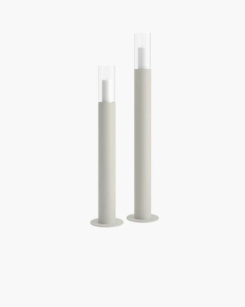 Thomas Golvljusstake - 2 set - Beige