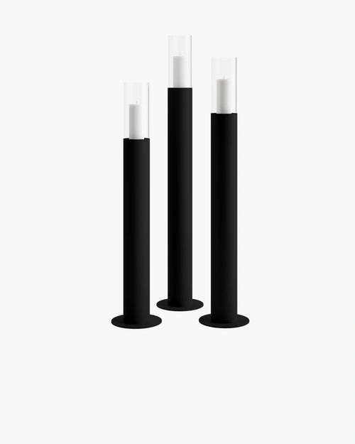 Thomas Golvljusstake - Set - Svart