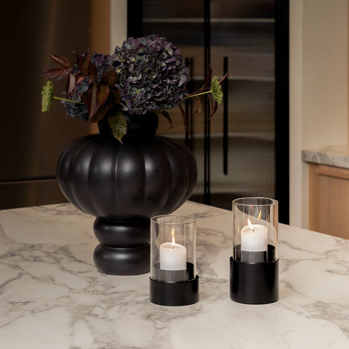 Tom Candleholder - 2set - Black