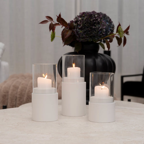 Tom Candleholder - 3set - White