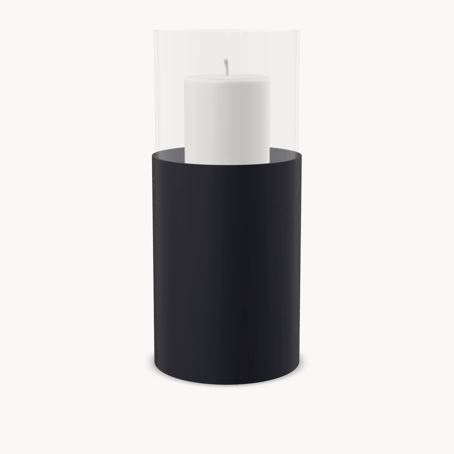 Hurricane Candle Holder Tom – Large – Black Frame