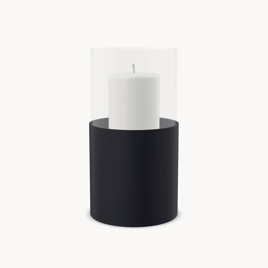 Hurricane Candle Holder Tom – Medium – Black Frame
