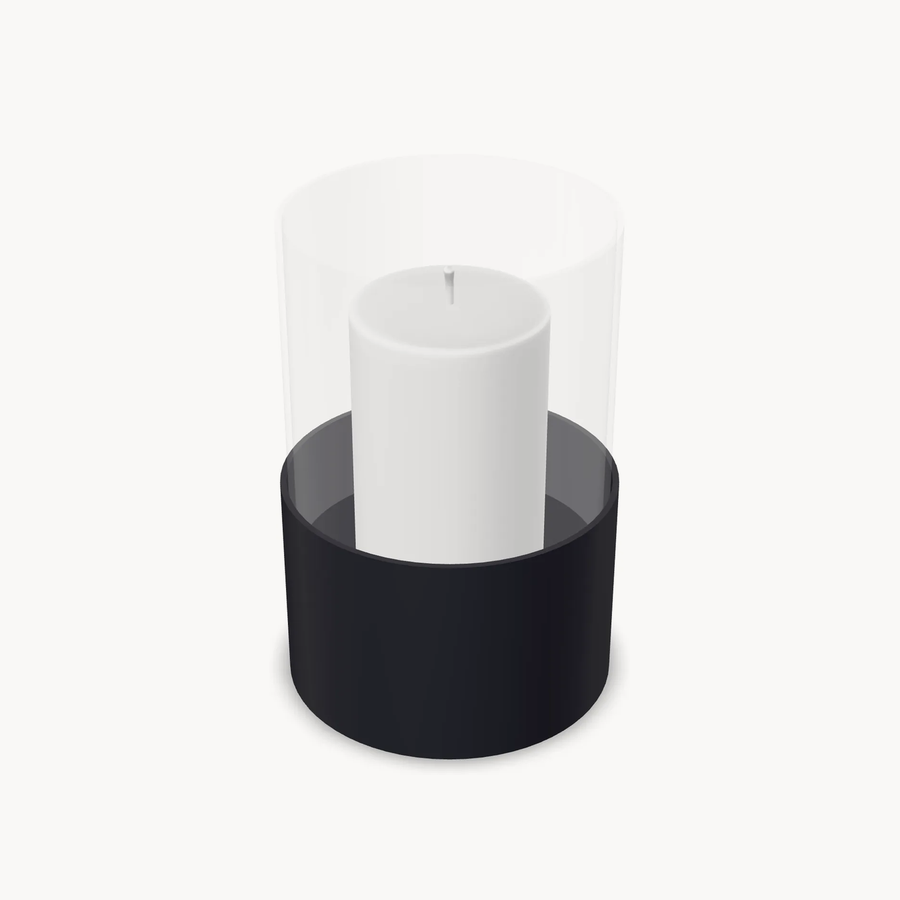 Hurricane Candle Holder Tom – Small – Black Frame