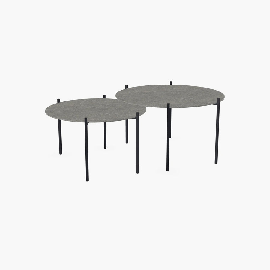 Outdoor Couchtisch Leo – Mittleres Set – Selbst gestalten