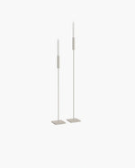 Vera Bodenkerzenhalter - 2er-Set - Beige - Moorland