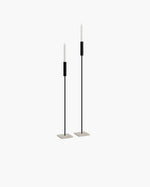 Bougeoir Vera Floor - Lot de 2 - Noir - Moorland