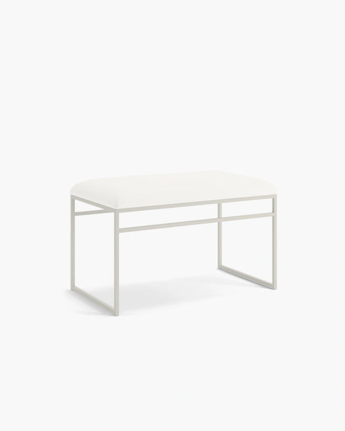 Wilma Bench - Beige frame