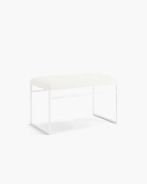 Wilma - White frame from by Crea - Bench.