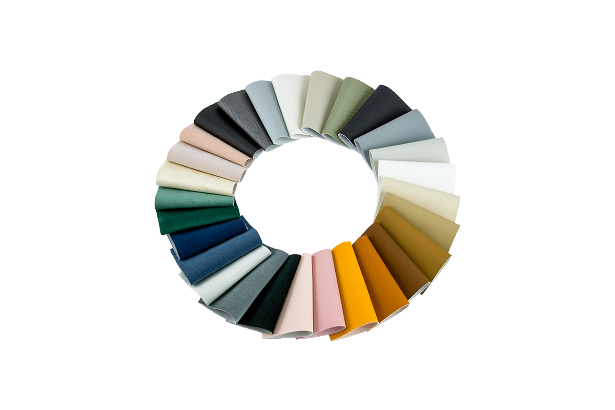 Färgkarta - Fabric chart - Farvekort - Stoffsamling - Farbkarte - Carte de couleurs